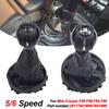 5/6 Speed Manual Car Styling Gear Shift Knob Lever Stick Pen Gaitor Boot Cover Collar 7641999 For Mini Cooper F55 F56 F54 F60