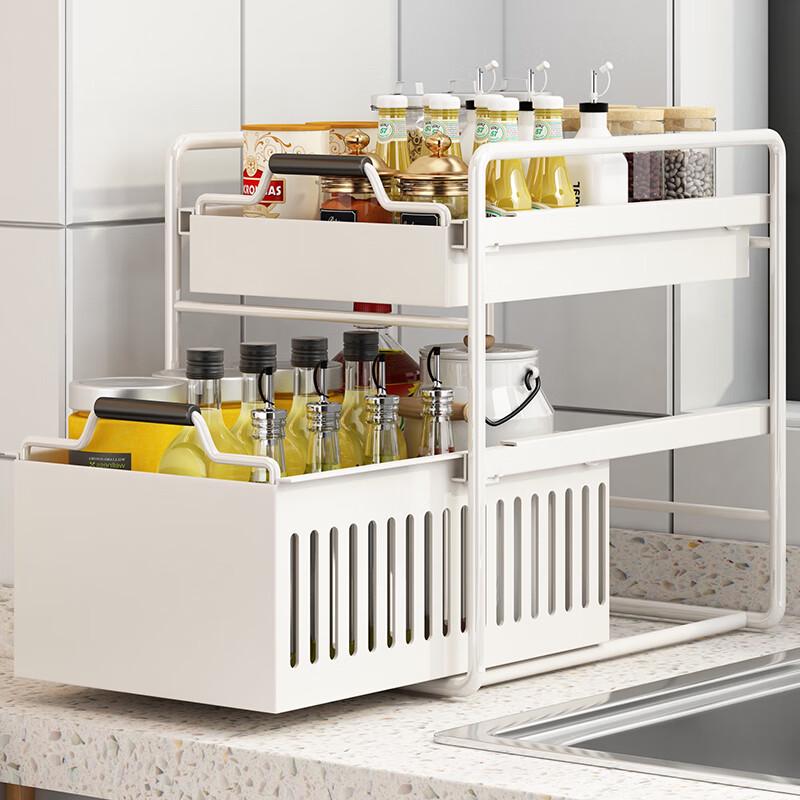 Under-Sink Pull-Out Kitchen Storage Organizer
