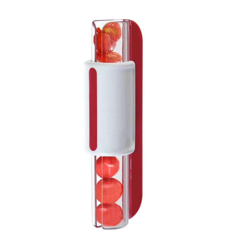 Tomato Grape Cherry Slicer Fruit Vegetable Salad Manual Slicer, Fruit and Vegetable Tool Kitchen Gadget, Progressive Zip Slicer