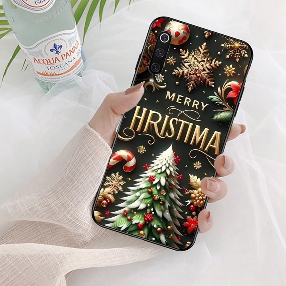 Merry Christmas Tree Phone Case For Xiaomi Mi 5X 8 9 10 11 12 lite pro 10T PocoX3pro PocoM3 Note 10 pro lite