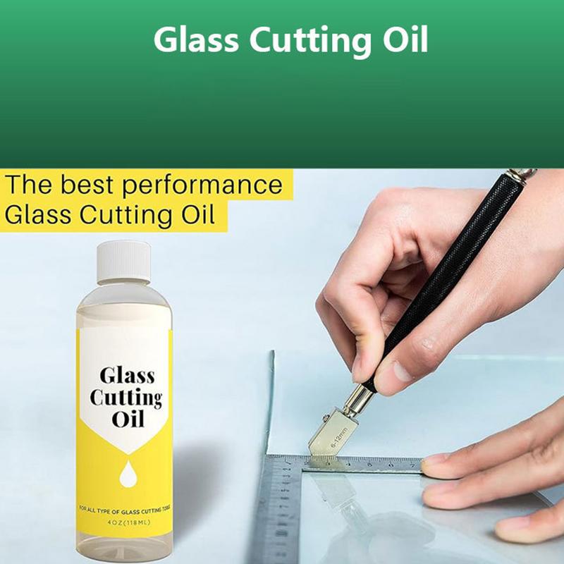 120ml Glass Cutting Oil Multipurpose Glass Cutting Tools Oil Easy To Use Cutter Oil For Bottles Various Glass Cutting Tools
