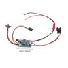 Brushed ESC, SM Plug Electronic Speed Controller with Brake for WPL MN C14 C24 C34 C44 B14 B24 B16 B36 1 16 RC Car