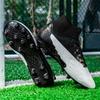 Soccer Shoes Men Anti-slip Grass Training Long Stud Wear-resistant Sports Shoes Men Breathable Training Football Boots Men