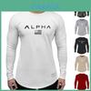Men's Gym Bodybuilding Fitness Muscle Workout Crew Neck T-shirt With Soft Breathable Material