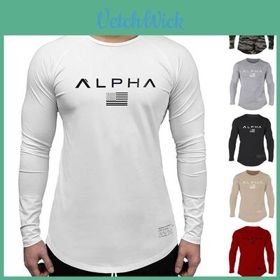 Men's Gym Bodybuilding Fitness Muscle Workout Crew Neck T-shirt With Soft Breathable Material