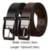 High-end Cowhide Jeans Belts Trendy Brand Business Denim Belt  For Man Women Unisex