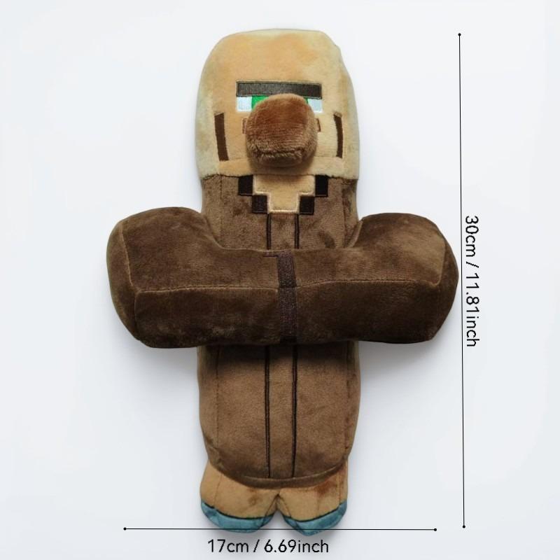 Children's Villager Doll Plush Toy Soft Stuffed Animal Doll Gift for Kids
