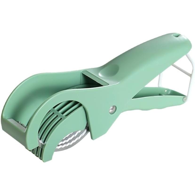 TodyJeyHo Manual Vegetable Cutter Stainless Steel Versatile Compact Easy Clean