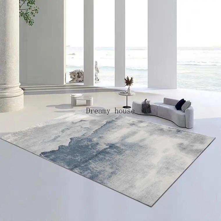 Moderne abstrakte Teppiche für Wohnzimmer 200x300 Leichter Luxus Heimdekoration Schlafzimmerdekor Fußmatte Waschbare Großflächenteppiche