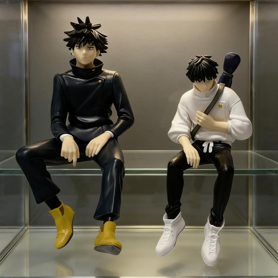 Topmix Jujutsu Kaisen Okkotsu Yuta Fushiguro Megumi 14.5-17Cm Sitting Posture Anime Model Figure Good Pvc Desktop Periphery Doll