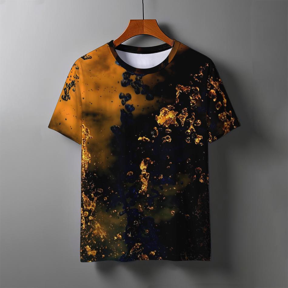 Abstract Art Graphics 3D Print T-Shirts Men's Women Short Sleeve T Shirt Oversized Tees Harajuku Y2k Tops Men Clothing