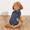 Winter Dog Coat Thicked Harness Cloth Waterproof Windproof Snow Jacket Warm Snowsuit Vest for Small Medium Large Dogs