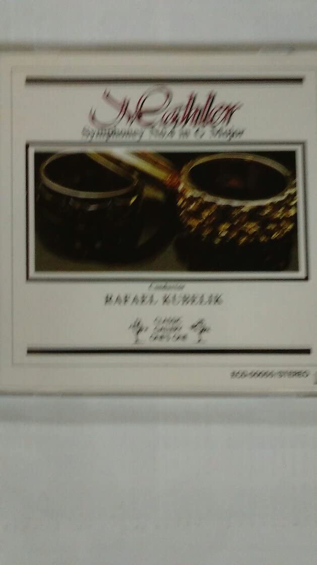 

CD MAHLER - Mahler Symphony No. 4 in G major, a Japan Classical Used