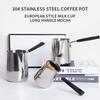 DIY Large-capacity Long-handled Melting Chocolate Pot, Metal Scented Wax Melting Coffee Ring Pitcher, Latte Milk Frothing Pot