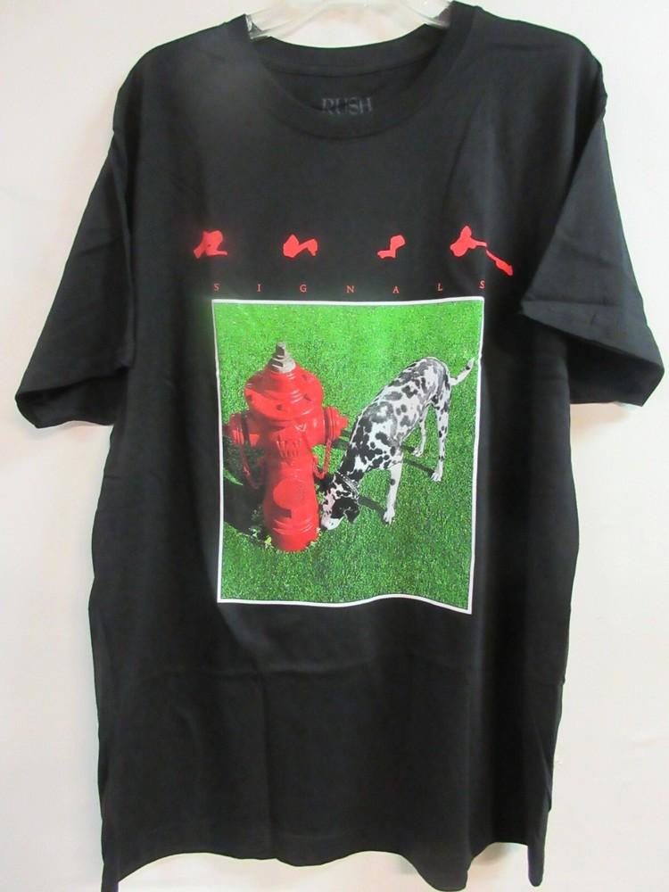 

RUSH OFFICIAL MERCH SIGNALS 2024 BAND CONCERT MUSIC 2XL / XXL Unisex T-Shirt XL