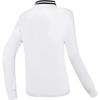 FILA 2023 Autumn New Simple Comfortable Knitted Long Sleeve Polo Shirt Women tops Standard-White A11W333202FWT