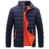 Autumn and Winter Stand-up Neck Cotton-padded Clothes Mens Thin Comfortable Fit Cotton-padded Clothes Trendy Large-size Mens Cotton-padded Jackets