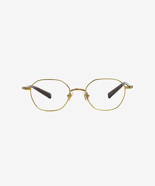 Techeuoaiweeo Amber Eyeglass Frames C2 Light Gold