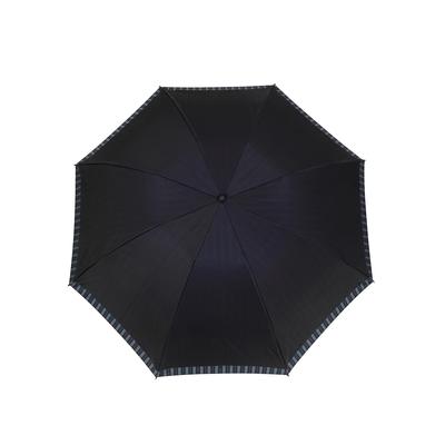 Luxury Folding Umbrella Plain X Striped NAVY Dark Blue Makita a Umbrella Manufacturer with a History of Over 140 Years Since the Edo Luxury Umbrella