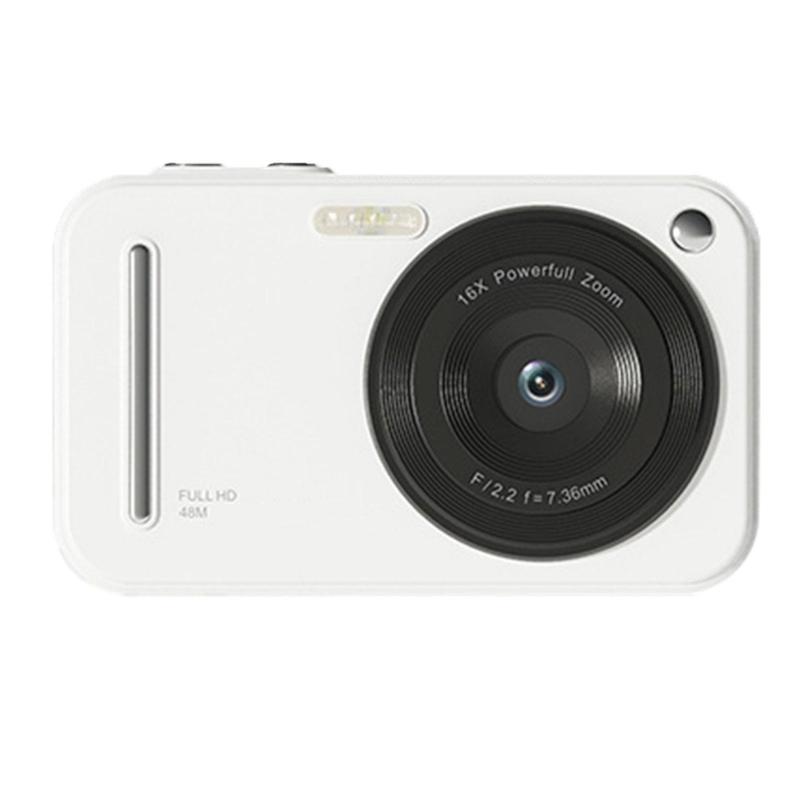 Mini Digital Camera 48MP Resolution Auto Focusing 2.4Inch Screen Lightweighted For Adventure and Kids Friendly