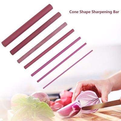 3000 Grits New Whetstone Kitchen Cone Ruby Oil Stone Polishing Sharpener