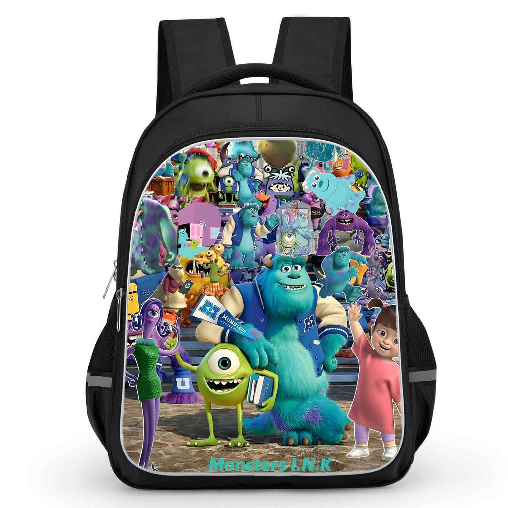 Monsters Power Company Monsters, Inc School Bag High Definition Multi-Function Oxford Light Backpack