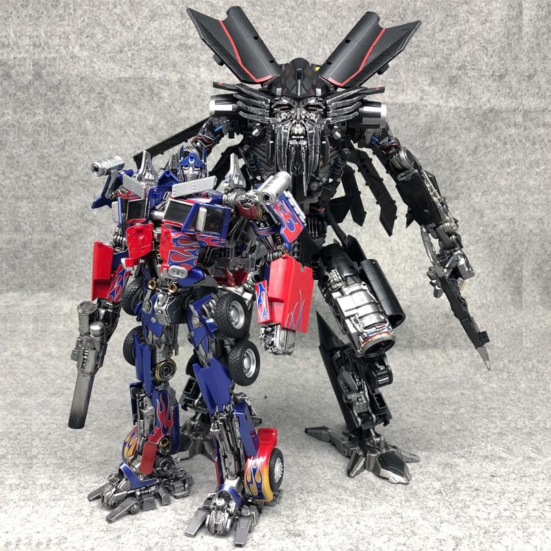 Transformation Toys Robot Skyfire Optimus Commander Jetfire Combination Deformation Action Figure Model AOYI LS15 BMB LS14 Articulated Collectible