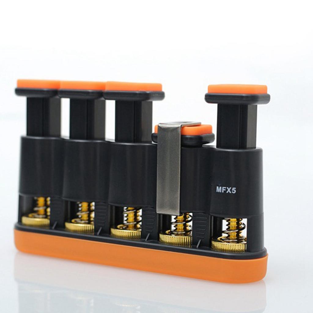 Fingerstärker Übungsgerät Einstellbare Spannung Kunststofftrainer für Musiker Gitarristen