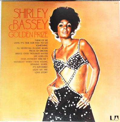 LP Record SHIRLEY BASSEY  Shirley Bassey Golden Prize GP509 UNITED ARTISTS 1977 Japan Obi Pop Used