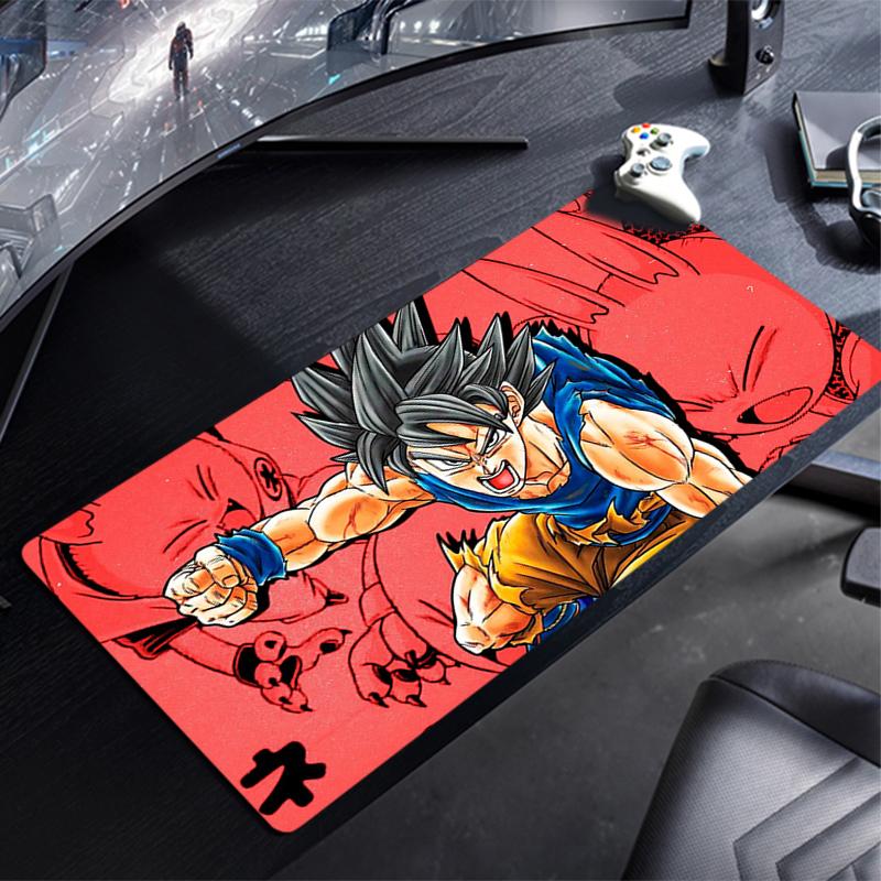 Large Gaming Mouse Pad Dragon Ball Anime Durable New PC Computer Gamer Desk Mat For CS GO LOL XXL Laptop Kawaii Mousepad