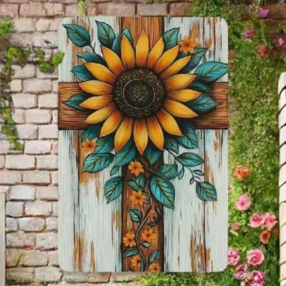 Vintage Metal Wall Art Sign 20x30cm Home Decor Retro Plaque