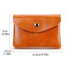 Zipper Short Wallet Hasp Mini Purse Bag Portable Leather Small Coin Pouch  Shopping