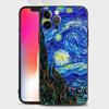 Paintings Starry Night Van Gogh Phone Case For iPhone 16 15 14 13 12 11 Pro Max XS X XR 7 8 SE Cover