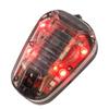 Waterproof Sports Helmet Light Multi-Color Helmet IR Lamp Safety Helmet Flashing Light  Hiking