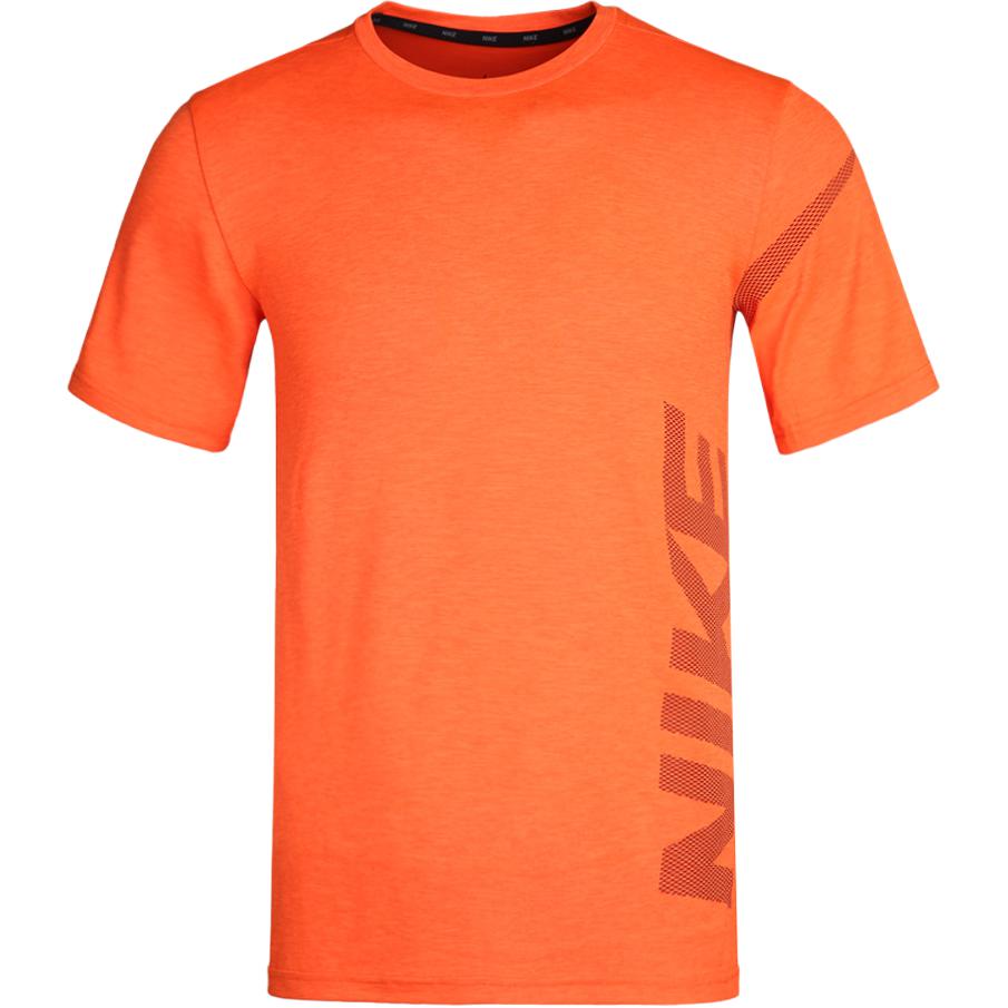 

Nike M Nk Breathe Top Ss Hypr Dry Повседневная Мода Дышащая Футболка с Коротким Рукавом и Круглым Вырезом Мужские Топы 889630-817 M