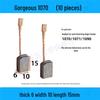 Universal Motor Carbon Brushes: For Angle Grinders, Electric Drills, Hammers & Polishers