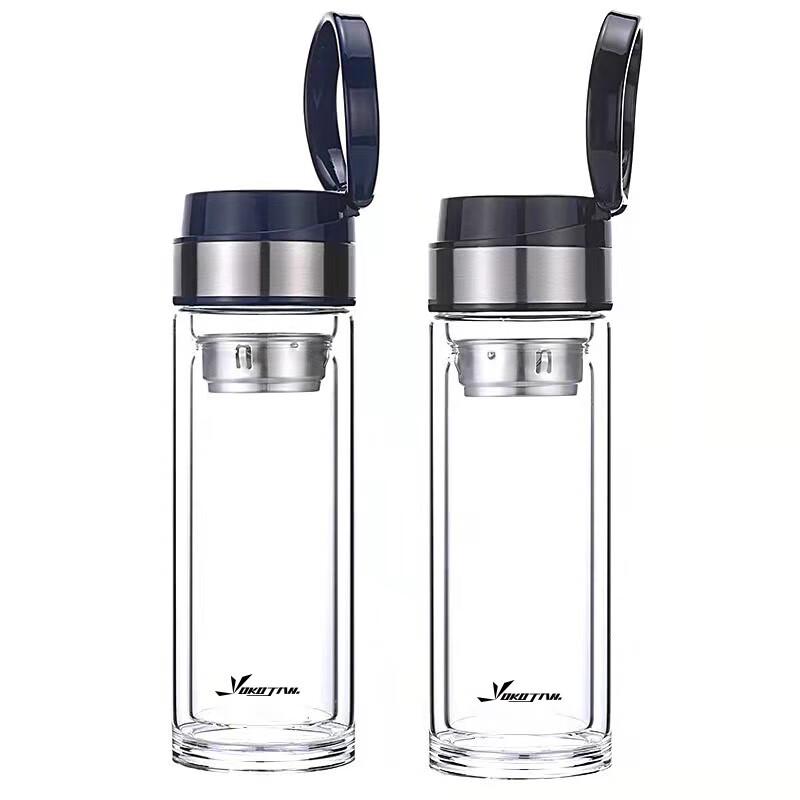 High Borosilicate Glass Portable Cup