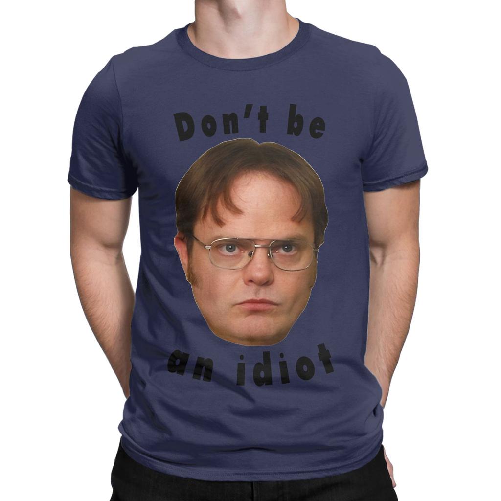 The Office Dwight Falsches T-Shirt Für Unisex Unisex Bedruckte T-Shirts Baumwollkleidung