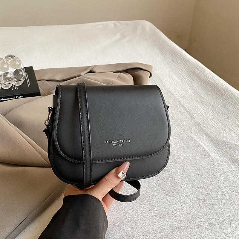 Casual Stylish Small Square Bag In Black White Blue Purple Khaki And Brown For Everyday Use