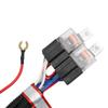 DC 12V H4 Headlight Relay Harness Ceramic Socket Relay Wiring Harness Kit  Offroad Truck