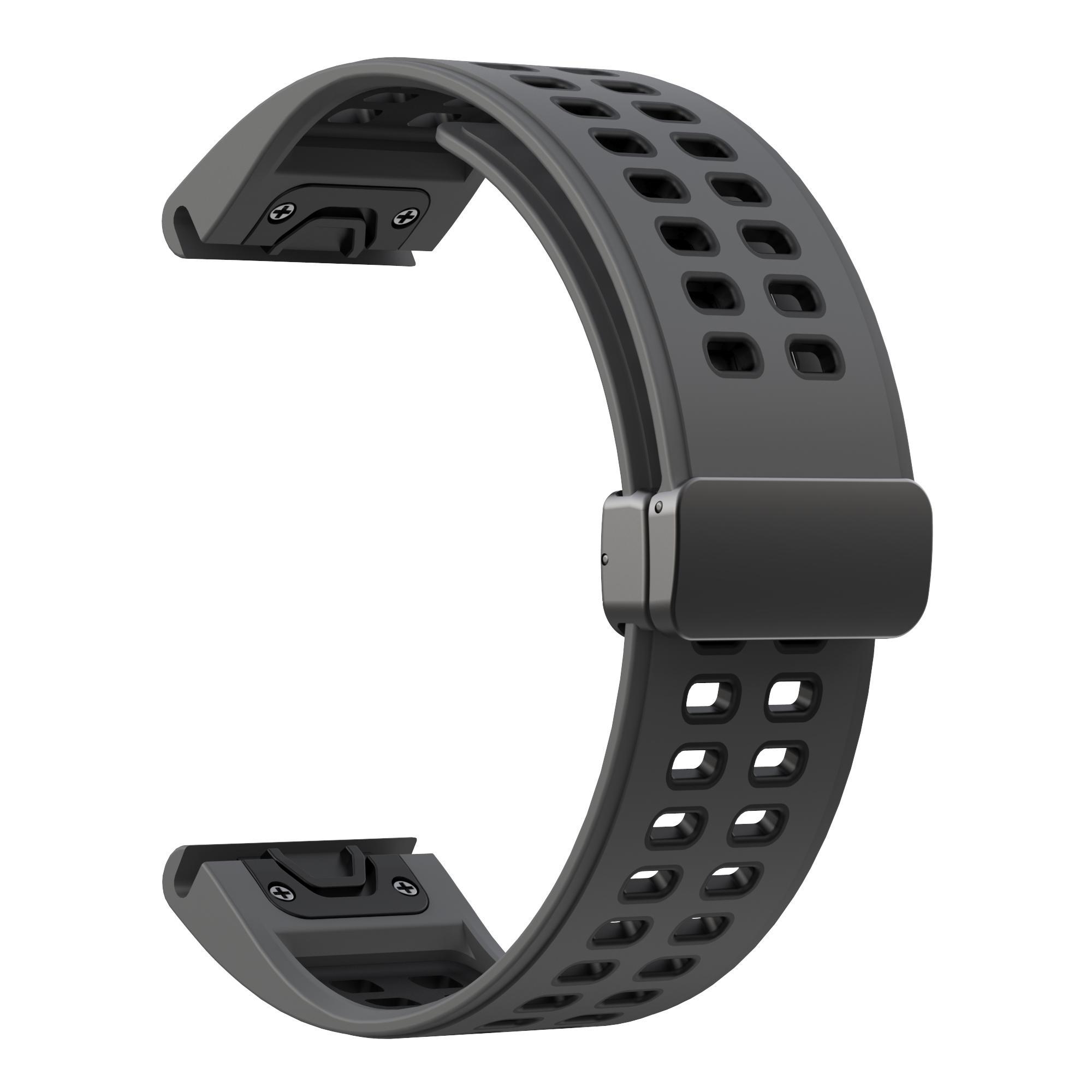 

Силиконовый ремешок для часов 22 мм 26 мм для Garmin Fenix 8 Pro 8 E 7X 7/Tactix 8 7/Enduro 3 2/Instinct 2X Запасные ремешки для умных часов 22mm