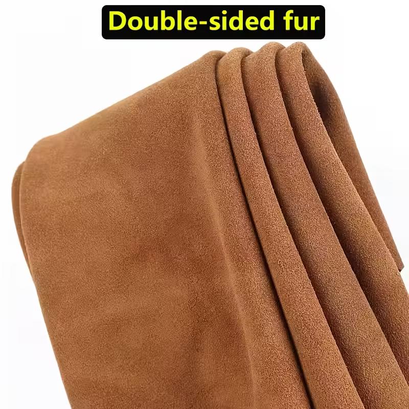 

Flip over cowhide, genuine leather material, whole shoe material, handmade DIY leather goods, luggage, boots, hand-held bag, raw 10x20cm золотий