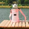 Portable Sport Water Bottle Cover Meshes Cup Sleeve Nylons Water Bottle Pouches Water Cup Protective Cover Enduring