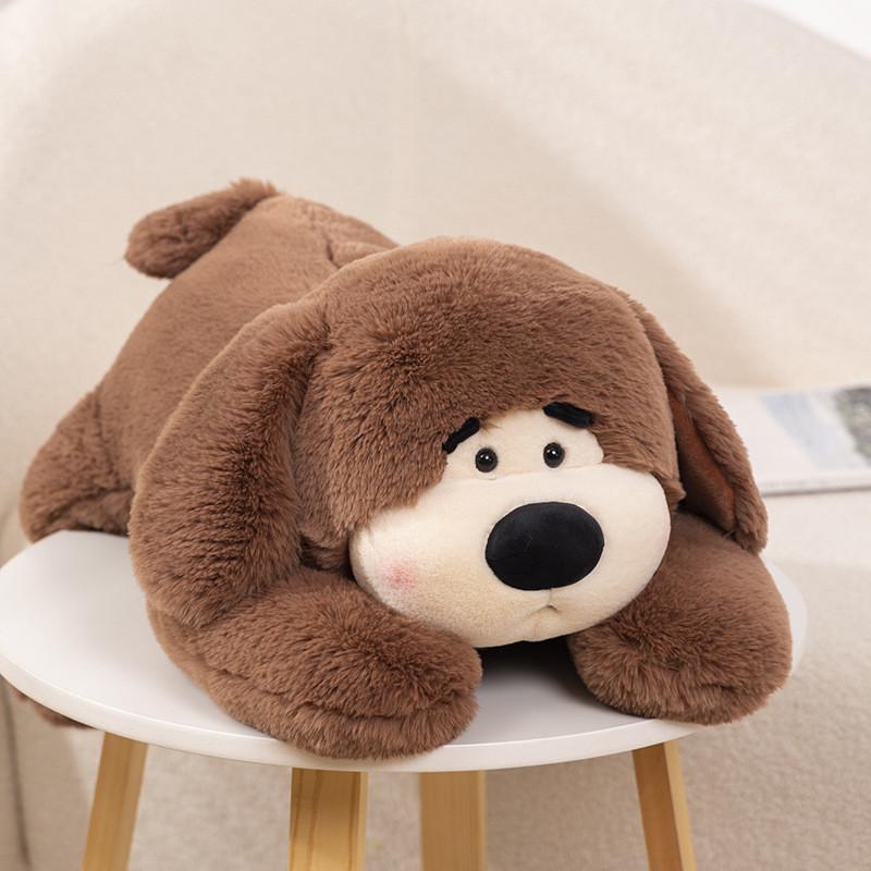 Plush Dog Fluffy Toy Adorable And Soft Huggable Stuffed Animal For Children And Gifts