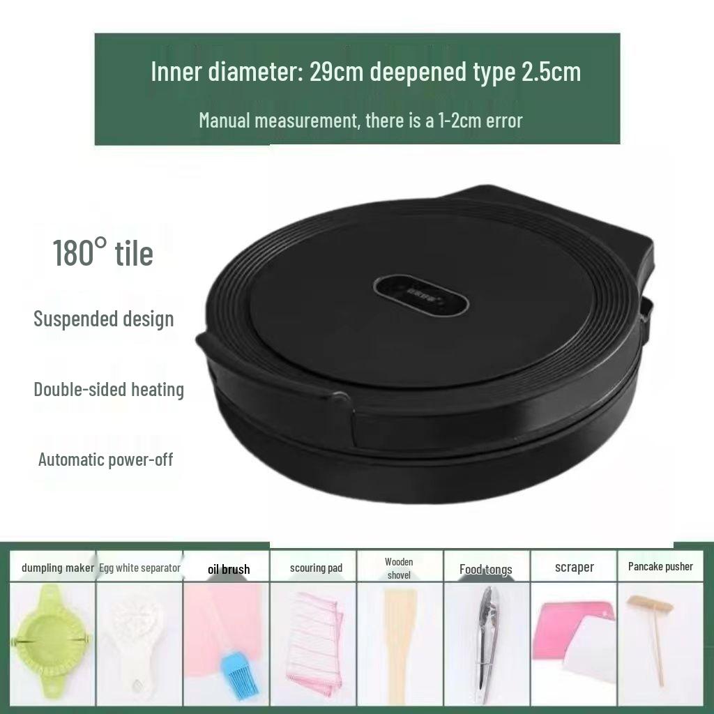 Dual-Sided Electric Griddle: Non-Stick Barbecue, Fry Pan & Pancake Maker.