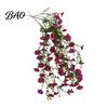 Silk Flower Garland for Wall Artificial Flowers, Plants Hanging Outdoors, UV Resistant Faux Long Lasting Decorative Floral Vines Indoor Outdoor