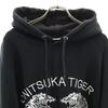 ONITSUKA TIGER Long Sleeve Sweatshirts XL Black Men's Used