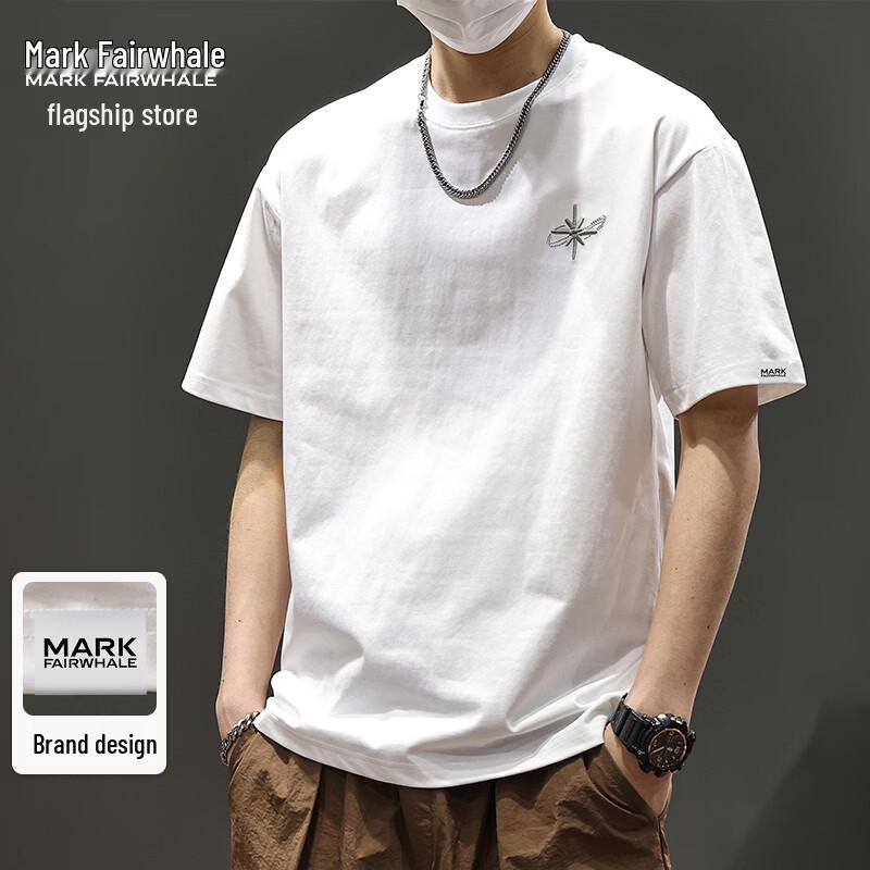 MARK FAIRWHALE Men s Summer Breathable Short Sleeve T-Shirt 3XL
