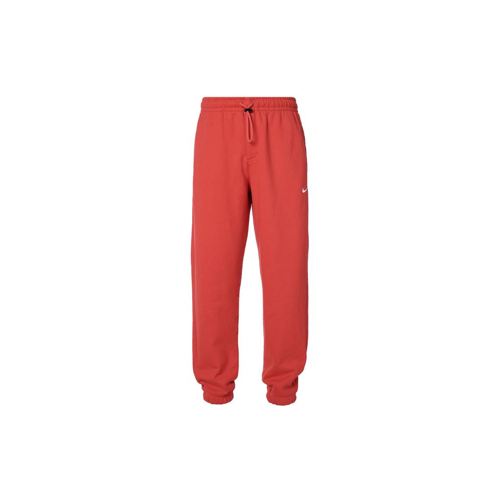 Nike Lab Collection Retro Casual Fleece Pants Men Bottoms University-Red AV8279-657