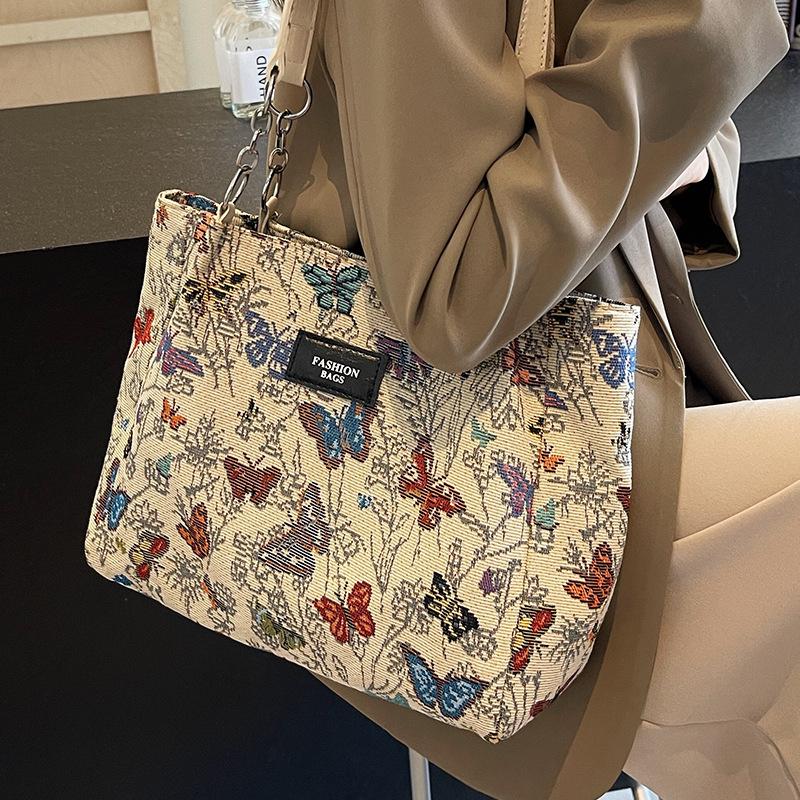 Niche Bag Women's New Trendy Fashion Underarm Bag Ins College Students' Class One-shoulder Handbag